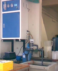 Production de 200 litres par jour d'eau déionisee
