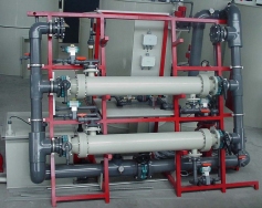 Ultrafiltrationsanlage mit 2 Etagen